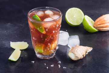 Rose Water Ice Tea for summer