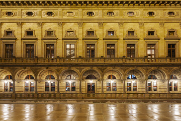Facade of the National Theater in Prague