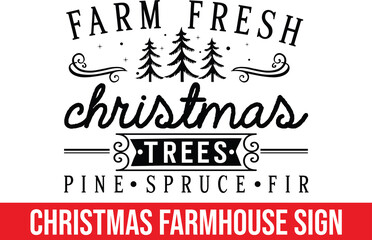 farm fresh Christmas   sign 