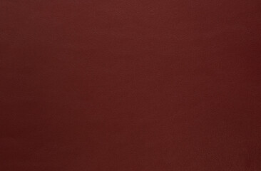 red artificial leather with waves and folds on PVC base