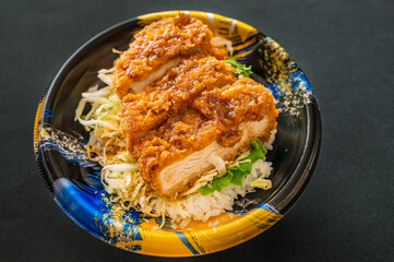 ソースヒレカツ丼
