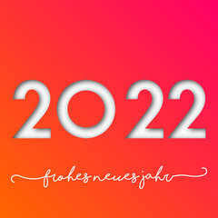 frohes neues Jahr 2022