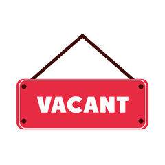 vacant signboard icon