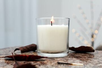 Beautifull White Candle