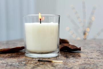 Beautifull White Candle