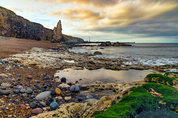 Sunset over The Camical Beach, Seaham