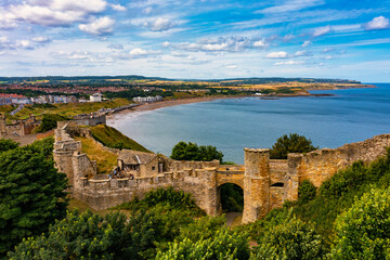 Scarborough Castle and the North Bay