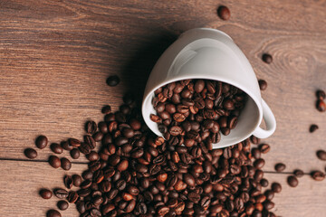 coffee beans breakfast fresh scent photograph of the object