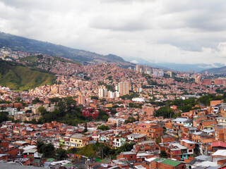 Fototapeta premium City of eternal spring medellín antioquia colombia