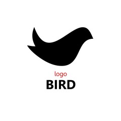 VECTOR . Bird. Symbol icon or logo. Business icon for the other company. Design element. Illustration. Flat image.