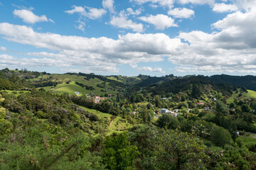 Obraz premium View to Puhoi Village Auckland New Zealand