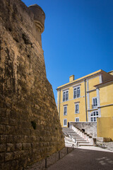 The Cascais Citadel Palace Museum in Cascais, Lisbon, Portugal. Formerly the residence of the...