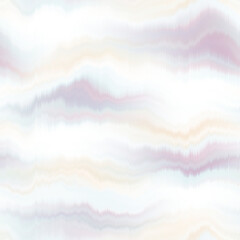 Wavy summer dip dye boho background. Wet ombre color blend for beach swimwear, trendy fashion print. Dripping wave digital watercolor swirl effect. High resolution seamless pattern art material. © Nautical