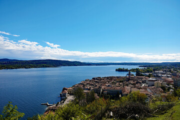 Lago Maggiore Blick über Arona