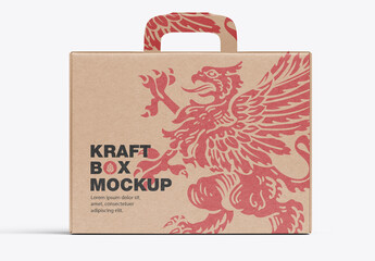 Kraft Paper Box with Handle