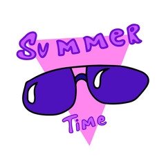 Children's vector design summer ,panda for stickers, social networks,postcards