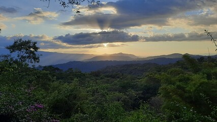 sunset el salvador