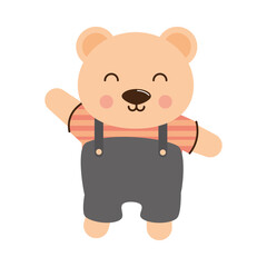 bear in clothes