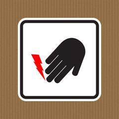 Do Not Touch Electrical Hazard Symbol
