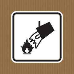 Water to extinguish the fire