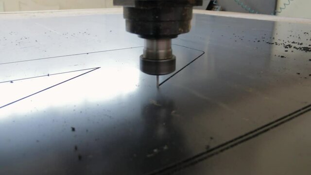 CNC Automation Router Machine. Computer Numerical Control (CNC ) cutting technology.