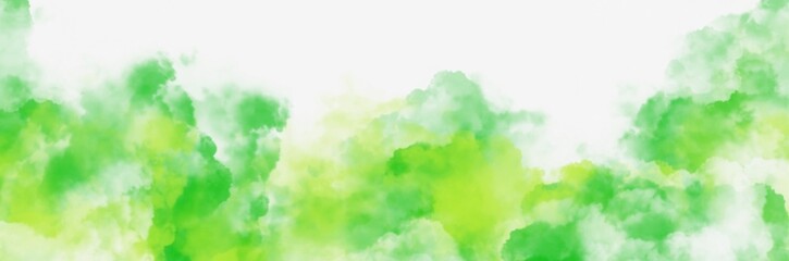 Abstract background painting art with white and green wet sponge paint brush for thanksgiving poster, banner, website, phone case design.