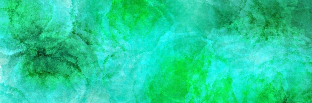 Abstract background painting art with green and teal blue paint brush for thanksgiving poster, banner, website, phone case design.