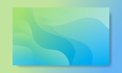 Obraz premium Abstract Colorful waves geometric background. Modern background design. gradient color. Fluid shapes composition. Fit for presentation design. website, banners, wallpapers, brochure, posters