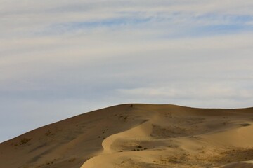 Fototapeta na wymiar Panoramic view over the desert