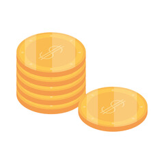 stack of coins