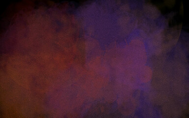 abstract background of dense smoke in red-blue neon light. abstract red background