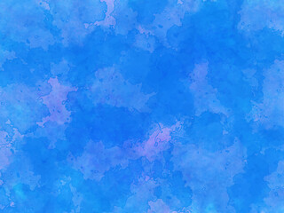 Hand painted blue abstract background on textured paper grunge vector illustration. blue watercolor splash stroke background. Blue ceramics as a background in the full frame vector. 