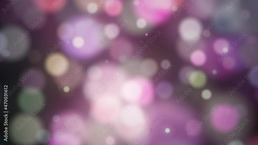 Aufkleber texture on beautiful pink background. looped animation seamless loop. bokeh lights.abstract motion b