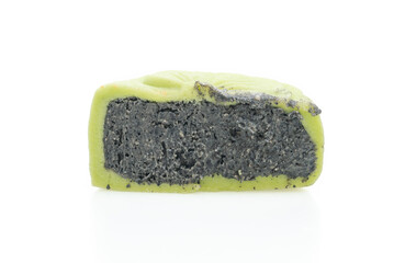Chinese moon cake green tea flavour with black sesame