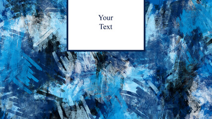 Abstract blue color background design