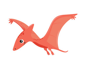 pteranodon cute dinosaur © Stockgiu