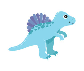 cute spinosaurus dinosaur