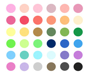 水彩のパレット