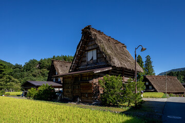 世界遺産 白川郷 初秋