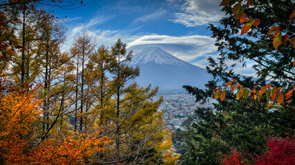 Fuji in November 4