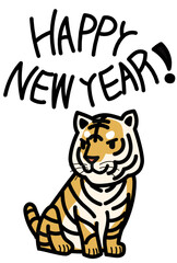 2022年の年賀状用に作成しました。