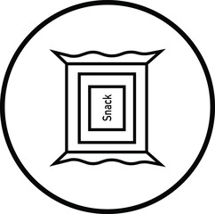 Organic food menu. Cereal candy in wrap and leaves. Healthy nutrition.