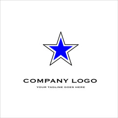 a beautiful star logo