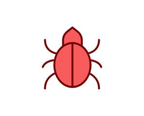 Virus premium line icon. Simple high quality pictogram. Modern outline style icons. Stroke vector illustration on a white background. 