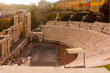 Paseando por Plovdiv, en la provincia de Sofia, Bulgaria.