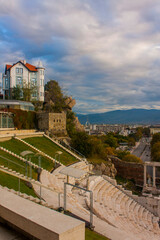 Paseando por Plovdiv, en la provincia de Sofia, Bulgaria.