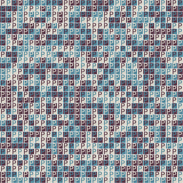 Abstract Geometric Pattern generative computational art illustration © vector_master