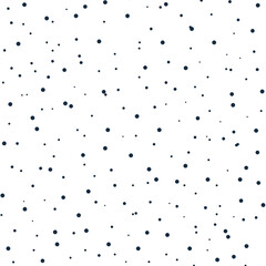 seamless pattern with dots, polka dots, dots in random order. Vector illustration