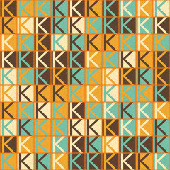 Abstract Geometric Pattern generative computational art illustration