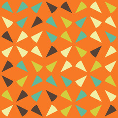 Fototapeta premium Abstract Geometric Pattern generative computational art illustration